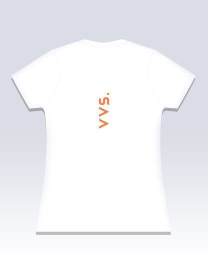 Graphic Tee, Orange Pineapple Sorbet Graphic Tee Shirt, Heart T-Shirt, Tee Shirt , Peach T-Shirt, White Graphic Tee, White Graphic T-Shirt, Slim Fit Tee, Fitted Tee, Short Sleeve Shirt, Women’s Shirt, Cotton T-Shirt, Cotton Tee Shirt, 100% cotton, Ringspun, Breathable Tee, Vintage Visionary Studio, VVS
